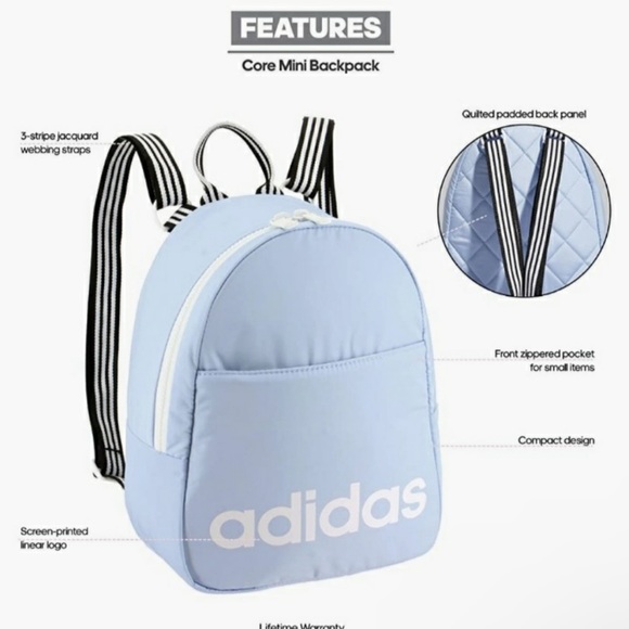 Adidas Core Mini Backpack - Picture 2 of 8